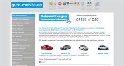 Desktop Screenshot of gute-mobile.de