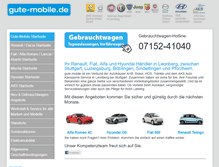 Tablet Screenshot of gute-mobile.de